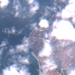 Input Cloudy, SEN12MS-CR-RGB (RGB-only) scene 2