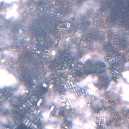Input Cloudy, SEN12MS-CR-RGB (RGB-only) scene 3
