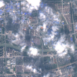 Input Cloudy, SEN12MS-CR-RGB (RGB-only) scene 4