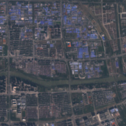 GeoCR (LoRA), SEN12MS-CR-RGB (RGB-only) scene 4