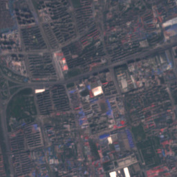GeoCR (LoRA), SEN12MS-CR-RGB (RGB-only) scene 6