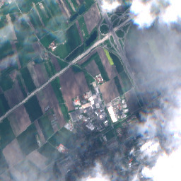 Input Cloudy, SEN12MS-CR-RGB (RGB-only) scene 7