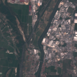 GeoCR (LoRA), SEN12MS-CR-RGB (RGB-only) scene 8