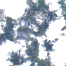 Input Cloudy, SEN12MS-CR scene 6