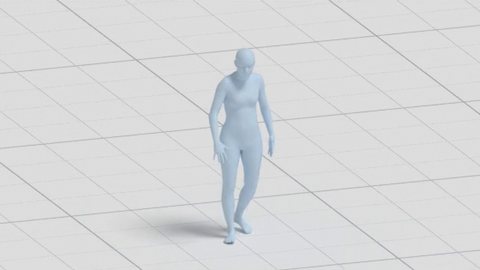 Ground-truth frame of MotionMillion example 2